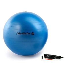 Pezzi Maxafe Original Pezziball 75 cm with Pump Blue Gymnastics Ball