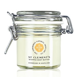 St Clement's Whipped Body Butter | Moisturising & Nourishing | Enriched With Shea Butter & Coconut Oil | Anti-Ageing & Anti-Inflammatory | Edinburgh Skin Care Company