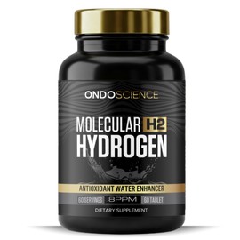 Ondo Science Molecular H2 Hydrogen - Promotes Healthy Aging, Cellular Energy, and Cognitive Function – Made with Elemental Magnesium. Free from GMOs, Gluten, and Soy