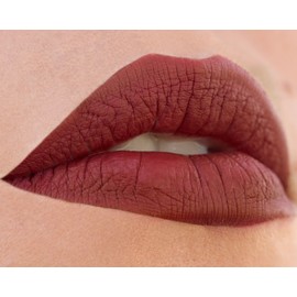Suavecita Lipgrip Matte Liquid Lipstick Dancing Queen Brick Red With Hints Of Pink Lip Color Long Lasting Lip Makeup