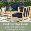 Pakunoda 8 pcs Outdoor Cushion Slipcovers Outdoor Patio Cushions Covers