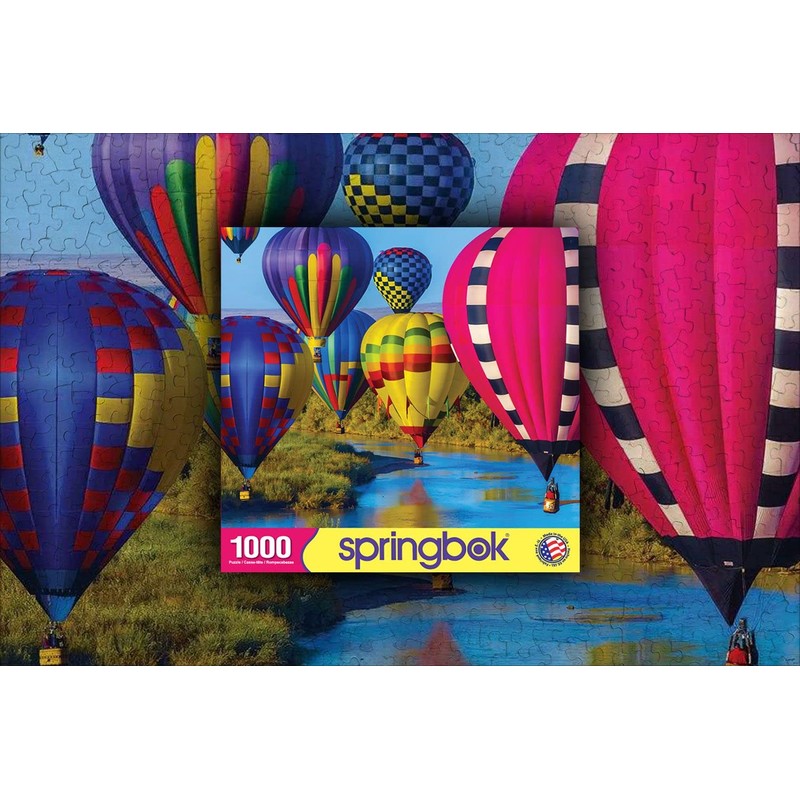 Springbok's 1000 Piece Jigsaw Puzzle Take Flight - Made in