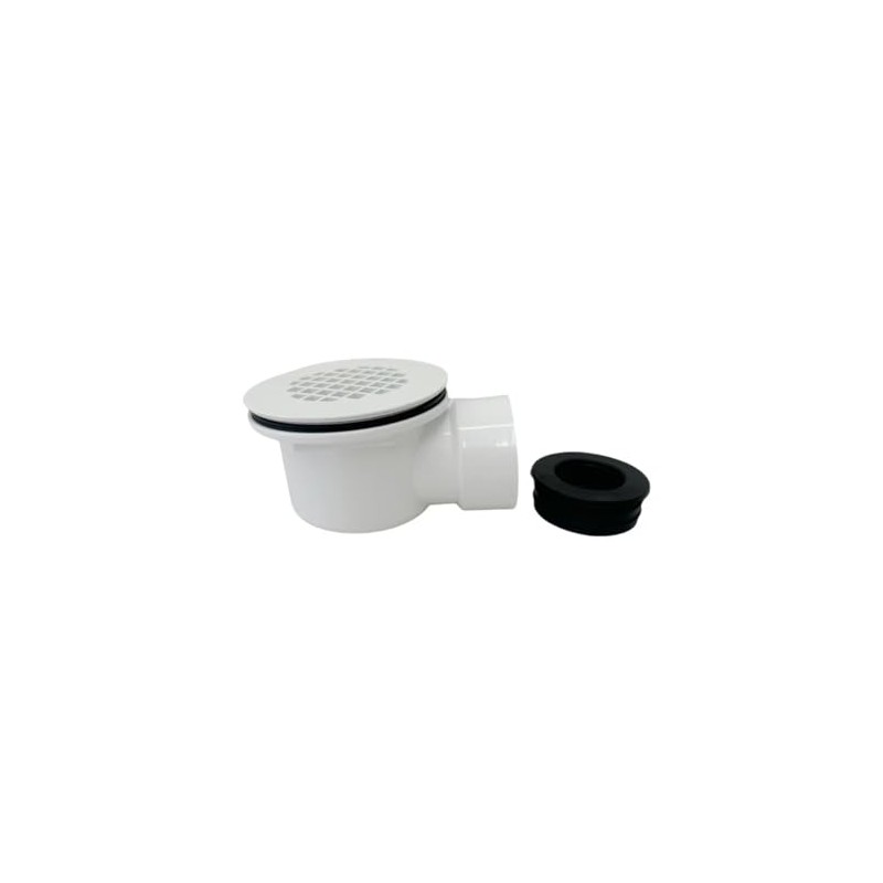 Low Profile Shower Drain Kit for 2” Side Outlet Shower