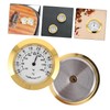 KONTONTY 2pcs Mini Hygrometer Thermometer Analog Humidity and Temperature Meter