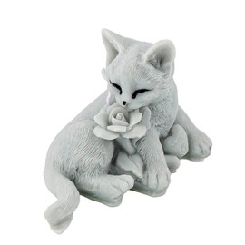 Grainrain 3D Handmade Candle Molds Candle Making Mould Animal Silicone Soap Mold Cat (SXY230)