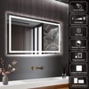 Bathroom Mirror for Wall 24 "x 40" with Front and