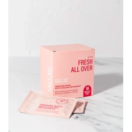 Feminine Fresh Wipes Mint Scented All Over Body Cleansing Wipes Daily Intimate Care Travel Size Hygienic Refreshing Personal Care Wipes Soft Gentle Formula