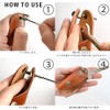 EndMark Key Case, Key Holder, Leather, Men's/Women's, 1 Piece, 2