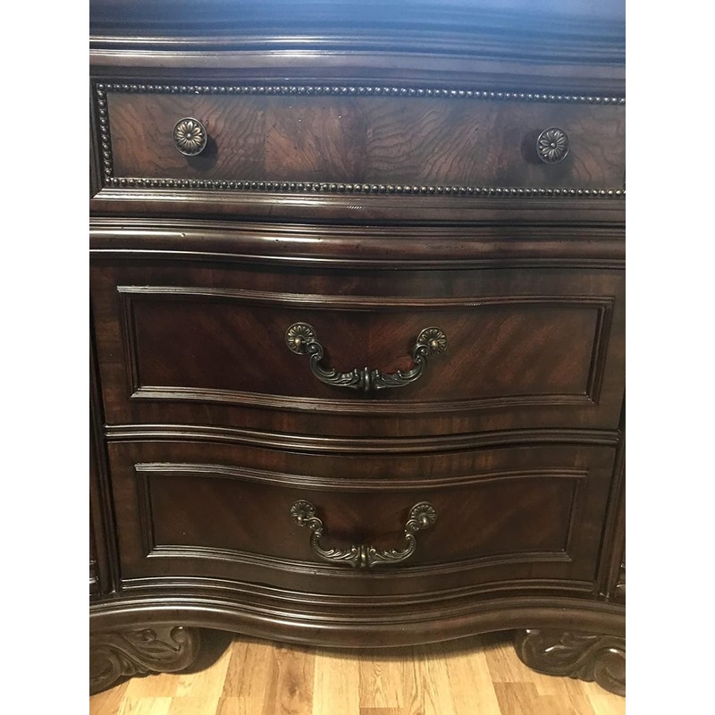 LBFEEL 6" Vintage Drop Bail Dresser Drawer Handle Rustic Antique