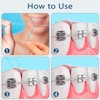 Floss Threaders, Deep Clean Dental Floss Threader for Braces, Bridges,