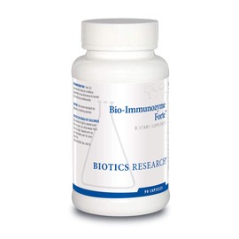 BIOTICS Research Bio Immunozyme Forte Multivitamin/Mineral to Support Normal, Healthy Immune Function, Echinacea, Cayenne Pepper, Lactobacillus acidophilus, Probiotics, Amino Acids 90 Capsules
