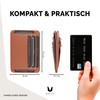 MAGATI CarWally Mini Wallet with Coin Compartment, RFID Protection, Mini