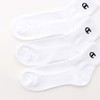 Champion CMSCR203 Men's Short Socks (3 Pairs), One Point Logo,