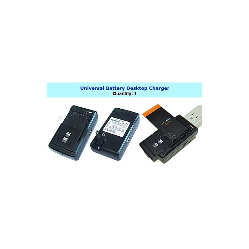 Universal Travel Dock Wall USB/AC SCP-63LBPS Battery Charger and SIM