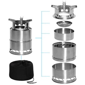 Rothco 1519: Stainless Steel Portable Camping/Backpacking Stove
