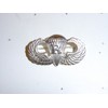 b9727 WW2 US Airborne Rigger Silver Jump Paratrooper Wings Parachute