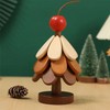 Wooden Tree Trivet Set for Dining Tables – Folding Pot