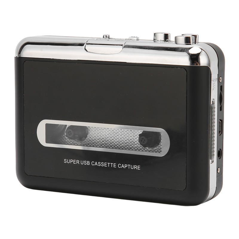Cassette Players Upgrade Portable USB Tape to MP3 Converter with
