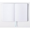 Eccolo Hydrangea Writing Journal Notebook, 256 White Lined Pages, Super