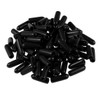 uxcell 200pcs Rubber End Caps 1/8"(3mm) ID Vinyl Round End