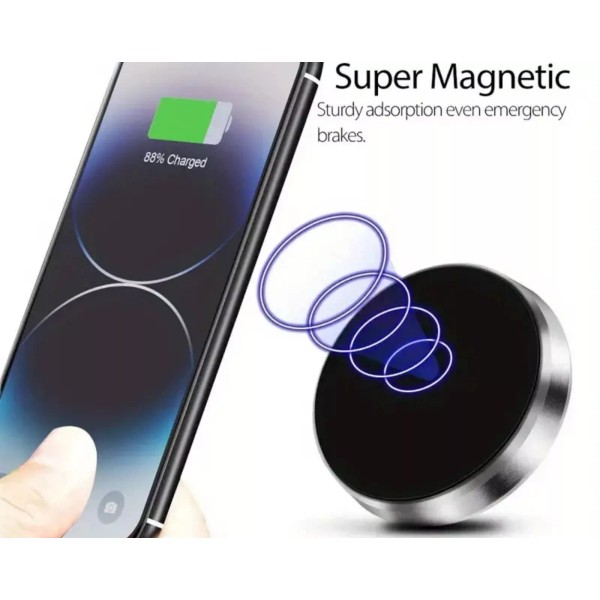 Unbranded Magnetic Car Mount Universal Phone Holder Universal Stick On