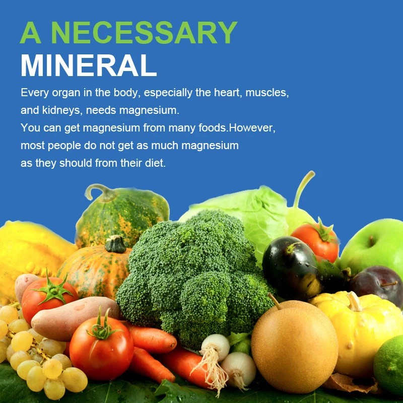 3*60 Magnesium Complex Supplement-Tau<wbr/>rate,Citrate, Malate,Oxide For Muscle Bone