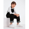 Haloumoning Boys Fashion Denim Overalls with Flap Pockets 5-14 Years
