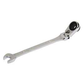 SK11 MSFR-10R Flex Reversible Ratchet Wrench 0.4 inch (10 mm), Can be Used in Recessed Locations