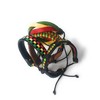 Wigwam Cool 4 Piece Set Rasta Bob Marley Leather Woven