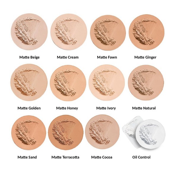 Jolie Shine Absorbing Oil Free Pressed Powder - Matte Finish