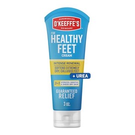 O'Keeffe's Healthy Feet - Crema exfoliante para pies extremadamente secos, agrietados, tubo de 3 onzas, (paquete de 1)