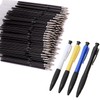 Pack of 100 Ballpoint Pen Refills, 0.7 mm Medium Tip