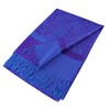 PASKMLNA Paisley Jacquard Pashmina Shawl Wrap Scarf Stole (Purple018123)