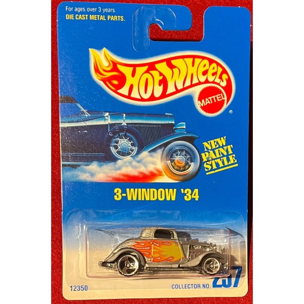 HOT WHEELS 3-WINDOW '34 #257. SEE COMBINED OFFERS!