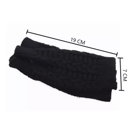 Deluxe Paquete 12x Guantes Sin Dedos Invierno Frío Navidad Regalo