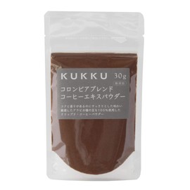 KUKKU Colombian Blend Coffee Extract Powder 30g Additive-free Coffee Powder Red
