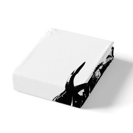 Erosebridal Dirt Bike Bedding Sets Full Size, Motocross Racer Fitted Sheet Extreme Sports Game Bed Cover for Teens Boys Girls Teens Young Man Adult Bedroom Decorative, with Deep Pocket No Top Sheet