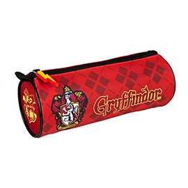 Undercover Gryffindor Pencil Case Round Red HPLR0693