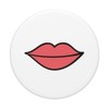 Lipstick Retro Pop Art Style For Makeup Lovers MUA White