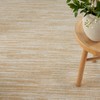 Nourison Essentials Indoor/Outdoor Ivory Gold 9' x 12' Area Rug,