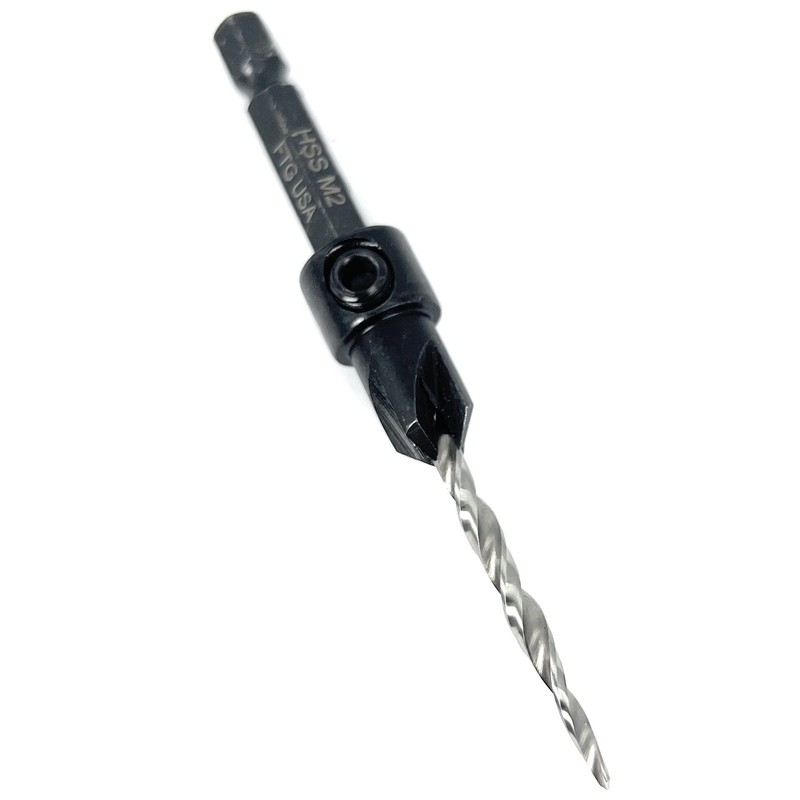 FTG USA Adjustable Wood Countersink Drill Bit #6 (9/64") for
