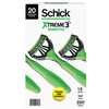 Schick Xtreme 3 Sensitive Disposable Razors with Aloe for Men,