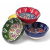 Blue Whale Gifts Turkish Ceramic Dipping Bowls - Hand Crafted