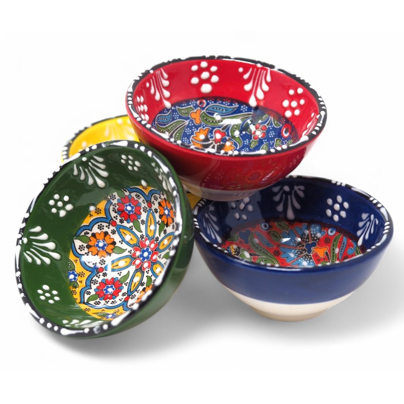 Blue Whale Gifts Turkish Ceramic Dipping Bowls - Hand Crafted