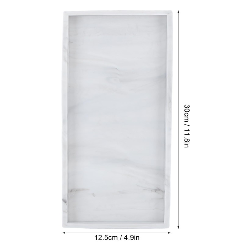 Bandeja de Baño para Mostrador, Bandeja de Tocador de Silicona