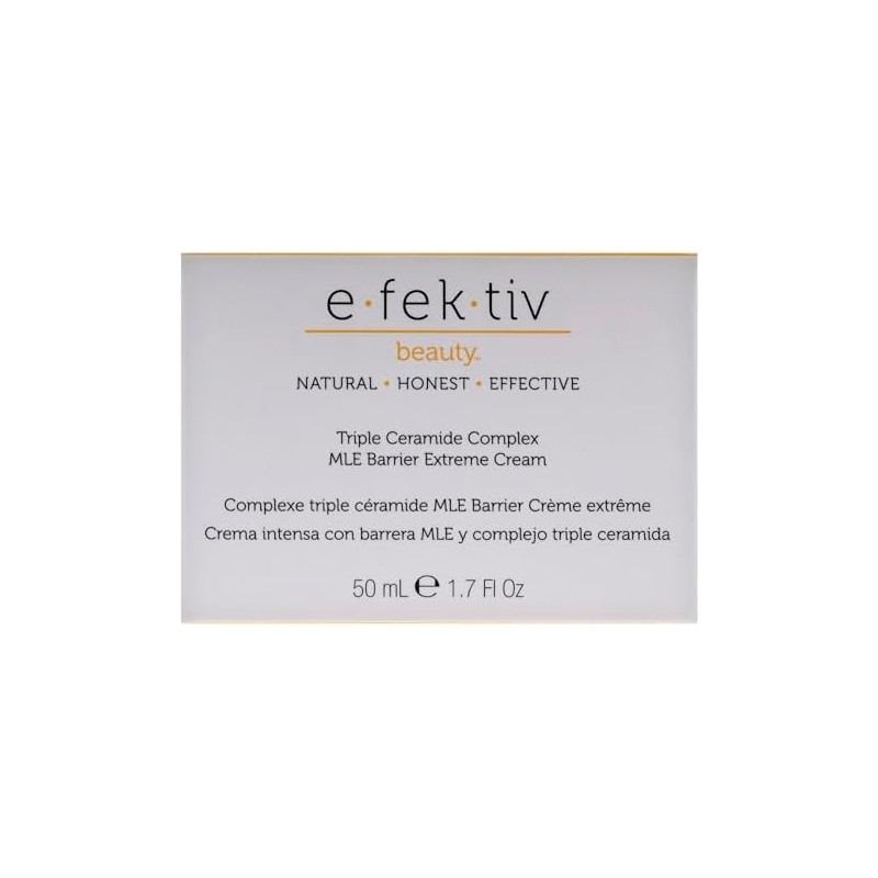 e.fek.tiv Triple Ceramide Complex MLE Barrier Extreme Cream for Unisex