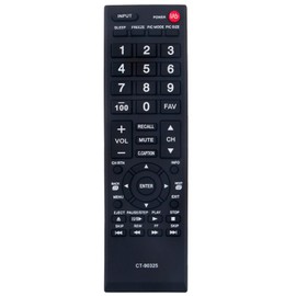 AIDITIYMI Replace Universal Remote Control Suitable for Most of Toshiba LCD LED 3D HDTV 4K UHD Smart TVs CT-90325 CT-90302 CT-90275 CT-90326 CT-90329 CT-8037 CT-90366