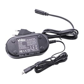 vhbw Power Supply Replacement for Canon CA-590, CA-590A, CA-590E, CA-590K, CA590, CA590A, CA590E, CA590K for Camera, Digital Camera, DSLR, 2m