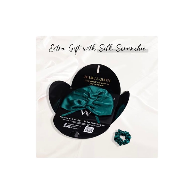 Wigi Gorro Seda Morera Coletero Regalo Mujer Dormir Ducha Cuidado