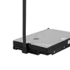 Owtec OWL-SATA3SLT100-BK SATA 3 Cable, Supports 6 Gbps, Latches, Straight